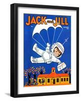 Special Delivery  - Jack and Jill, September 1961-Becky Krehbiel-Framed Giclee Print