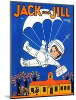 Special Delivery  - Jack and Jill, September 1961-Becky Krehbiel-Mounted Giclee Print