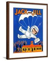 Special Delivery  - Jack and Jill, September 1961-Becky Krehbiel-Framed Giclee Print