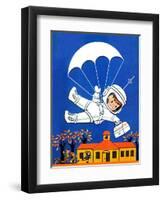 Special Delivery - Jack & Jill-Becky Krehbiel-Framed Giclee Print