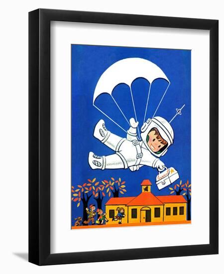 Special Delivery - Jack & Jill-Becky Krehbiel-Framed Giclee Print