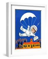 Special Delivery - Jack & Jill-Becky Krehbiel-Framed Giclee Print