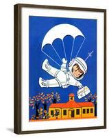 Special Delivery - Jack & Jill-Becky Krehbiel-Framed Giclee Print