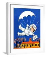 Special Delivery - Jack & Jill-Becky Krehbiel-Framed Giclee Print