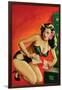 Special Detective Pulp Cover; Evidence-Peter Driben-Framed Art Print