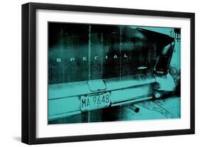Special Green Car-David Studwell-Framed Giclee Print