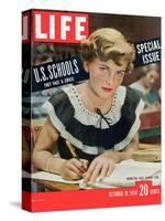 Special Issue on US Schools, October 16, 1950-Alfred Eisenstaedt-Stretched Canvas