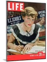 Special Issue on US Schools, October 16, 1950-Alfred Eisenstaedt-Mounted Photographic Print