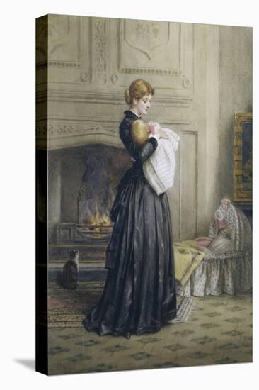 Special Moments-George Goodwin Kilburne-Stretched Canvas