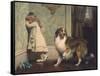 Special Pleader-Charles Burton Barber-Framed Stretched Canvas