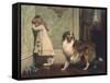 Special Pleader-Charles Burton Barber-Framed Stretched Canvas