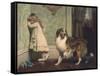 Special Pleader-Charles Burton Barber-Framed Stretched Canvas