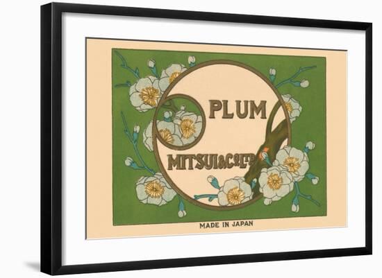 Special Selection Plum By Matsui-null-Framed Art Print