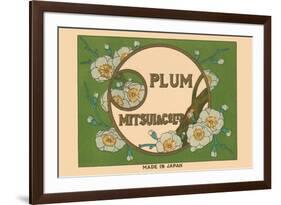 Special Selection Plum By Matsui-null-Framed Art Print