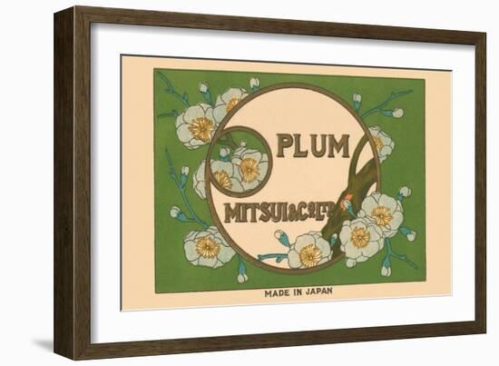 Special Selection Plum By Matsui-null-Framed Art Print