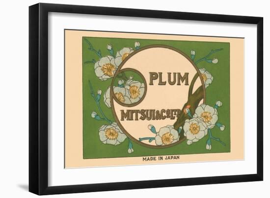 Special Selection Plum By Matsui-null-Framed Art Print