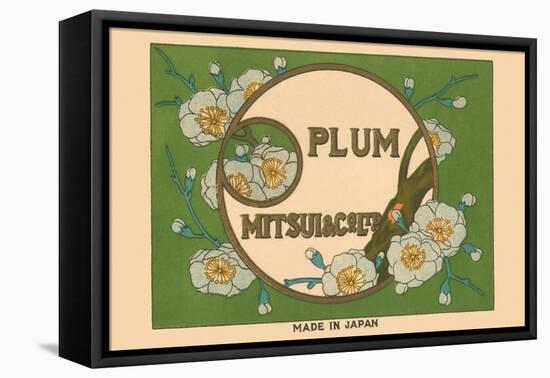 Special Selection Plum By Matsui-null-Framed Stretched Canvas