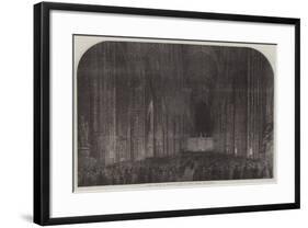 Special Service in Westminster Abbey on Sunday Evening Last-Samuel Read-Framed Giclee Print