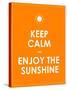 Special Summer Keep Calm Modern Motivational Background-place4design-Stretched Canvas