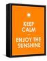 Special Summer Keep Calm Modern Motivational Background-place4design-Framed Stretched Canvas