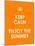 Special Summer Keep Calm Modern Motivational Background-place4design-Mounted Art Print