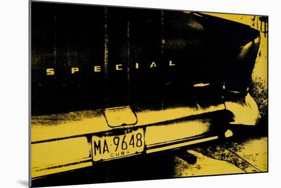 Special Yellow Car-David Studwell-Mounted Giclee Print