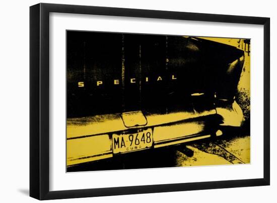 Special Yellow Car-David Studwell-Framed Giclee Print