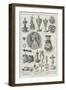 Specimens in the New Glass and Ceramic Gallery, British Museum-Frank Watkins-Framed Giclee Print