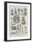 Specimens in the New Glass and Ceramic Gallery, British Museum-Frank Watkins-Framed Giclee Print