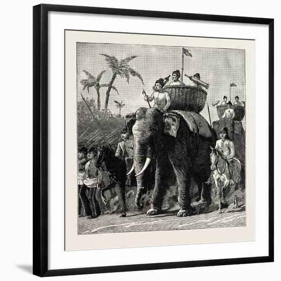 Specimens of King Theebaw's Army-null-Framed Giclee Print