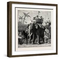 Specimens of King Theebaw's Army-null-Framed Giclee Print