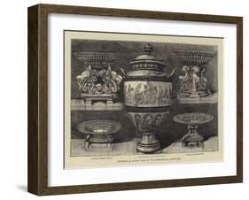 Specimens of Minton Ware at the International Exhibition-null-Framed Giclee Print