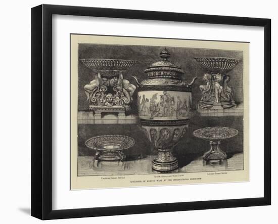 Specimens of Minton Ware at the International Exhibition-null-Framed Giclee Print