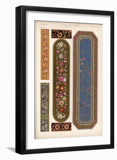 Specimens of Painted Lacquer Work from the Collection at the India House-null-Framed Art Print
