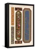 Specimens of Painted Lacquer Work from the Collection at the India House-null-Framed Stretched Canvas