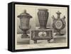 Specimens of Pottery at the International Exhibition-null-Framed Stretched Canvas