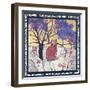 Speckled Cat-David Sheskin-Framed Giclee Print