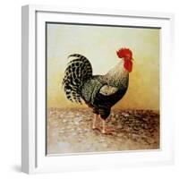 Speckled Rooster-Dory Coffee-Framed Giclee Print