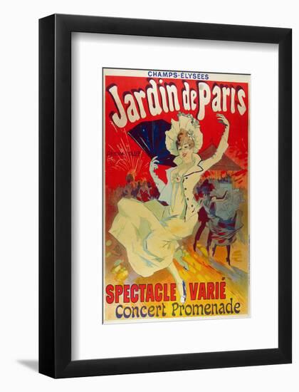 Spectacle Jardin De Paris-null-Framed Art Print