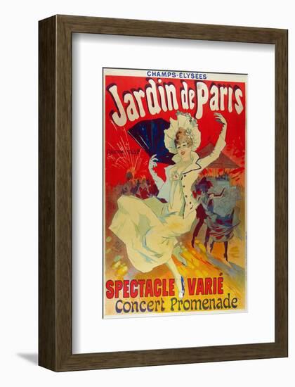 Spectacle Jardin De Paris-null-Framed Art Print