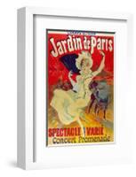 Spectacle Jardin De Paris-null-Framed Art Print