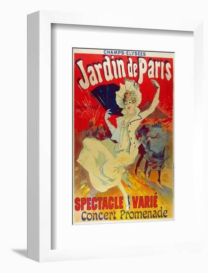 Spectacle Jardin De Paris-null-Framed Art Print