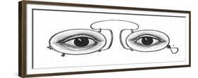 Spectacles with Eyes-null-Framed Premium Giclee Print