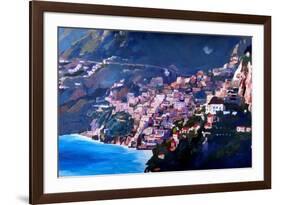 Spectacular Amalfi Coast Italy-Markus Bleichner-Framed Art Print