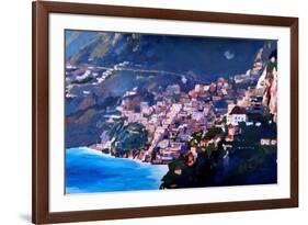 Spectacular Amalfi Coast Italy-Markus Bleichner-Framed Art Print