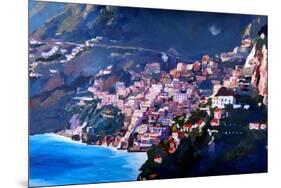 Spectacular Amalfi Coast Italy-Markus Bleichner-Mounted Art Print