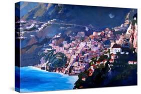 Spectacular Amalfi Coast Italy-Markus Bleichner-Stretched Canvas