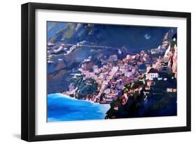 Spectacular Amalfi Coast Italy-Markus Bleichner-Framed Art Print