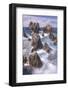 Spectacular and Poetic View of Rock Formation Called Gigi Hiu (Shark's Teeth), Lampung-Fadil Aziz/Alcibbum Photography-Framed Photographic Print