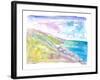 Spectacular Big Sur Coastline View-M. Bleichner-Framed Art Print